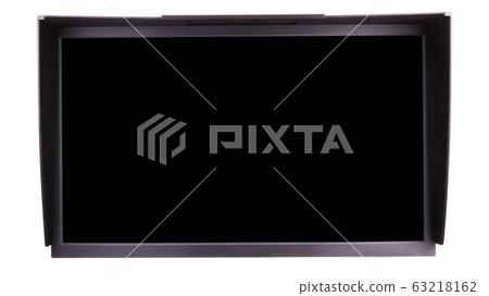 Professional photographer computer monitor with shading hood Professional photographer computer monitor with shading hood 63218162