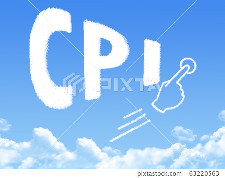 Consumer Price Index message cloud shape Consumer Price Index message cloud shape 63220563