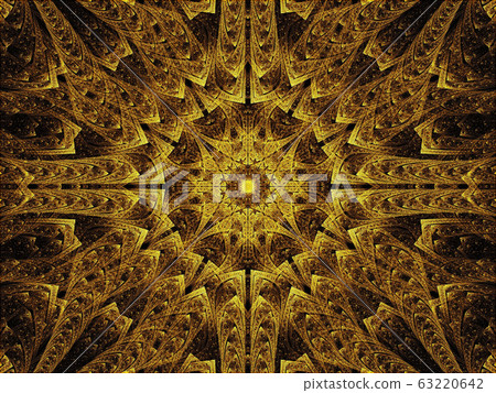 Abstract texture, sun or flower - digitally generated image Abstract texture, sun or flower - digitally generated image 63220642