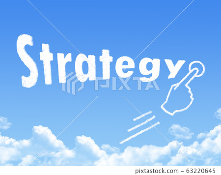 Strategy message cloud shape Strategy message cloud shape 63220645