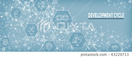 Development Operations & Life Cycle - DevOps Icon Development Operations & Life Cycle - DevOps Icon 63220713