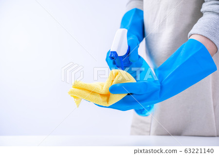 Clean the table quarantine housework housework clean house table woman Clean the table quarantine housework housework clean house table woman 63221140