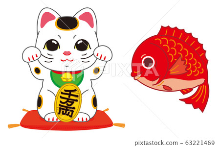 Maneki Neko & Congratulations Sea Bream Maneki Neko & Congratulations Sea Bream 63221469
