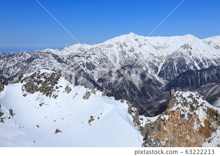 Kasagatake seen from Yakedake 63222213