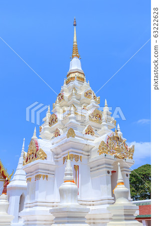 Buddha relic pagoda stupa at Wat Phra Borommathat Buddha relic pagoda stupa at Wat Phra Borommathat 63222628