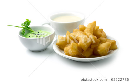 Chinese Donut,Youtiao (Chinese Cruller) Served Soy Chinese Donut,Youtiao (Chinese Cruller) Served Soy 63222786