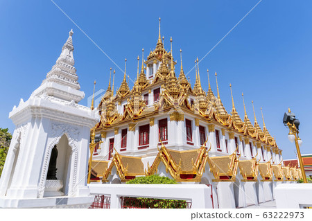 Loha Prasat or iron monastery at Wat Loha Prasat or iron monastery at Wat 63222973