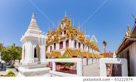 Loha Prasat or iron monastery at Wat Loha Prasat or iron monastery at Wat 63222974