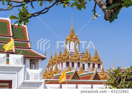Loha Prasat or iron monastery at Wat Loha Prasat or iron monastery at Wat 63222981