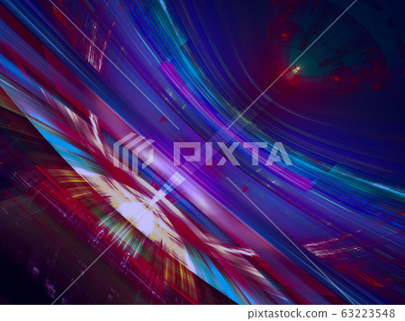 Abstract sci fi background - digitally... - Stock Illustration ...