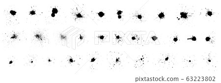 潑墨矢量集 63223802
