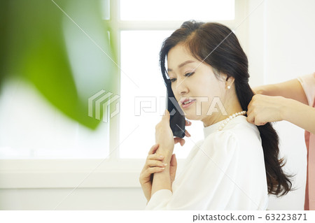 Beauty, Hair Designer, Business Woman, Business, CEO, President, Representative, Stylist, Hair Shop, Beauty Salon 63223871