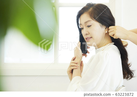 Beauty, Hair Designer, Business Woman, Business, CEO, President, Representative, Stylist, Hair Shop, Beauty Salon 63223872