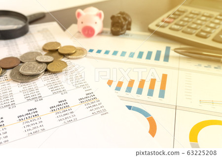 Business report and coin for review market share and budget Business report and coin for review market share and budget 63225208