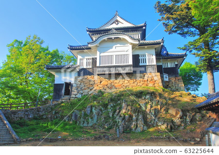 [岡山縣]民初松山城 63225644
