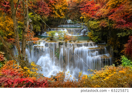 Huai Mae Khamin Waterfall tier 4, Khuean Huai Mae Khamin Waterfall tier 4, Khuean 63225871