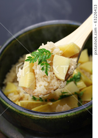 Bamboo shoots rice  63226413