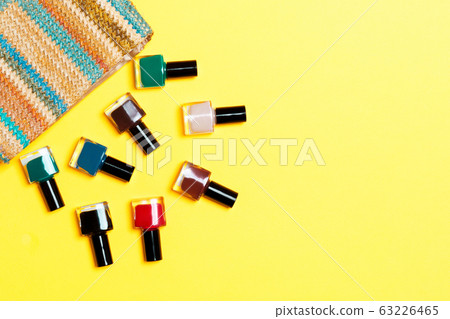 Woman cosmetic bag with manicure and pedicure, Woman cosmetic bag with manicure and pedicure, 63226465