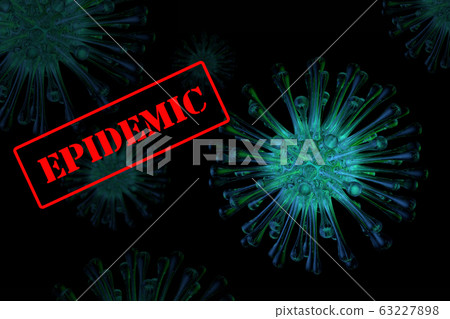 Coronavirus 2019-nCov novel coronavirus concept. 63227898