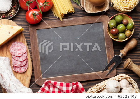 Italian cuisine food ingredients Italian cuisine food ingredients 63228408