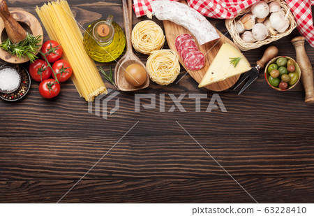 Italian cuisine food ingredients Italian cuisine food ingredients 63228410