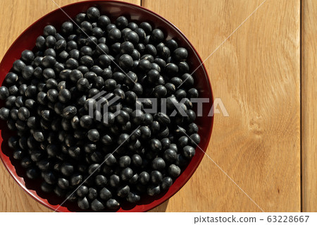 Black beans black soy beans 63228667