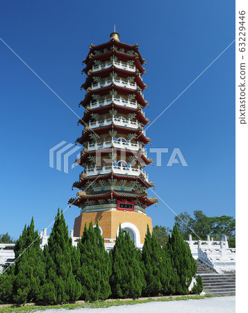 Sun Moon Lake Civil Pagoda, Taiwan / Ci En Pagoda, Yuchi, Nantou, Taiwan Sun Moon Lake Civil Pagoda, Taiwan / Ci En Pagoda, Yuchi, Nantou, Taiwan 63229446
