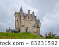 Old Glengorm Castle on the hill 63231592