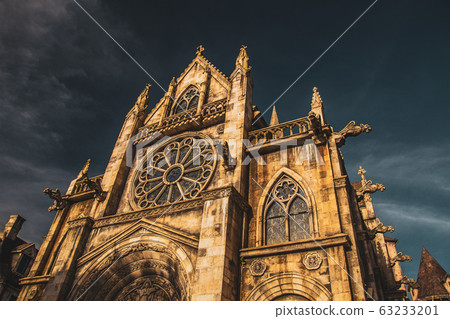 French Village Bana Hills, in Sun World, Danang, Central Vietnam French Village Bana Hills, in Sun World, Danang, Central Vietnam 63233201