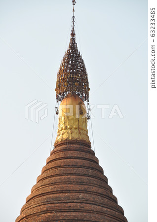 Old Bagan temple and ruins in Myanmar 63233485