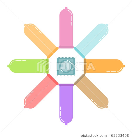 Condom vector illustration 63233498