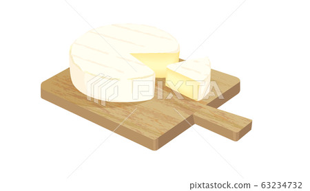 Camembert cheese 63234732
