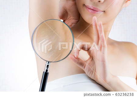 腋下皮膚護理。 63236238