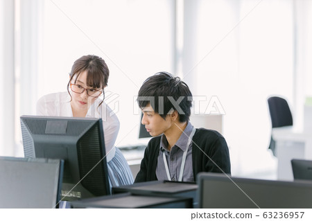 Office scene Office scene 63236957