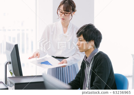 Office scene 63236965