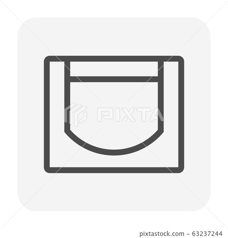 street gutter icon 63237244