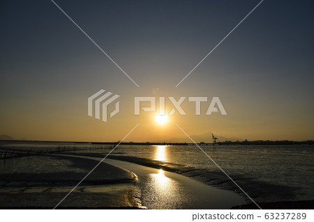 日落 傍晚 夕陽 63237289