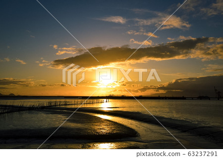 日落 傍晚 夕陽 63237291