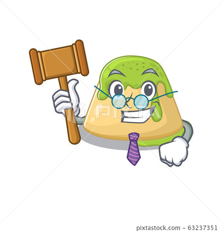 Charismatic Judge pudding green tea cartoon character design wearing cute glasses Charismatic Judge pudding green tea cartoon character design wearing cute glasses 63237351