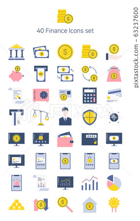 Flat Icon Set-Finance 63237600