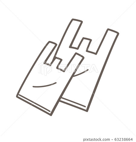 購物袋付費信息等。無陰影 63238664