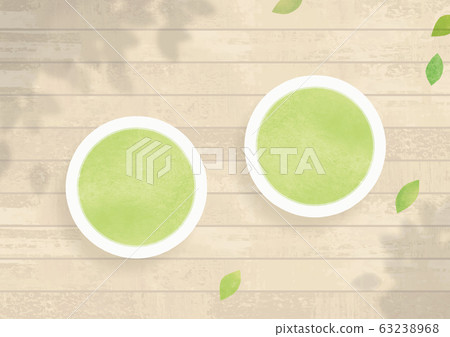 Green tea and shade 63238968