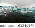 Glacial Lake in Iceland 63240470