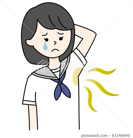 Girls who worry about aside high school students junior high school students sailor suits Girls who worry about aside high school students junior high school students sailor suits 63240640