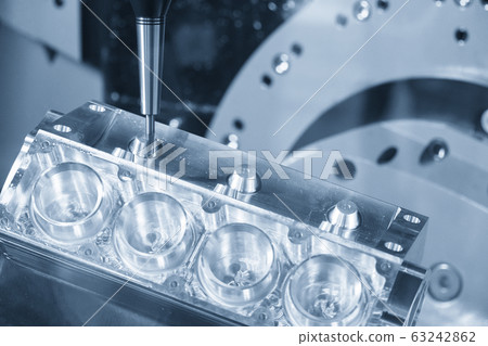 The 5-axis CNC milling machine  . 63242862