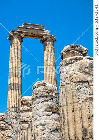 Broken Columns in the Temple of Apollo at Didyma, 63243541