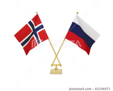 Table flags of two countries Table flags of two countries 63246971