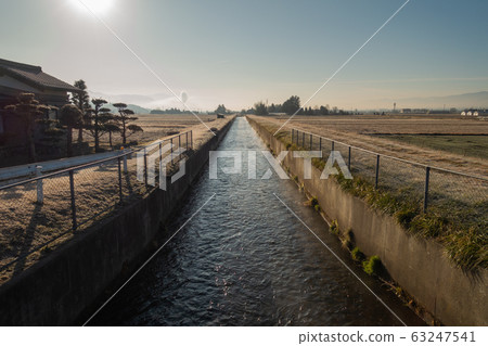 冬季安zu野：早晨北喜田郡池田町@ 63247541