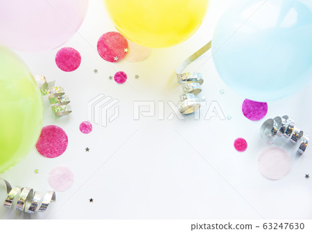 Happy birthday  and party background 63247630