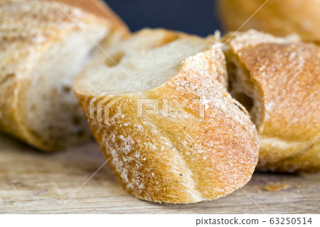 light baguette of rye flour 63250514